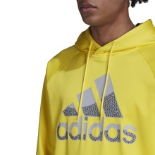 adidas Kapuzenpullover Aeroready Game and Go Big Logo Hoodie gelb Herren